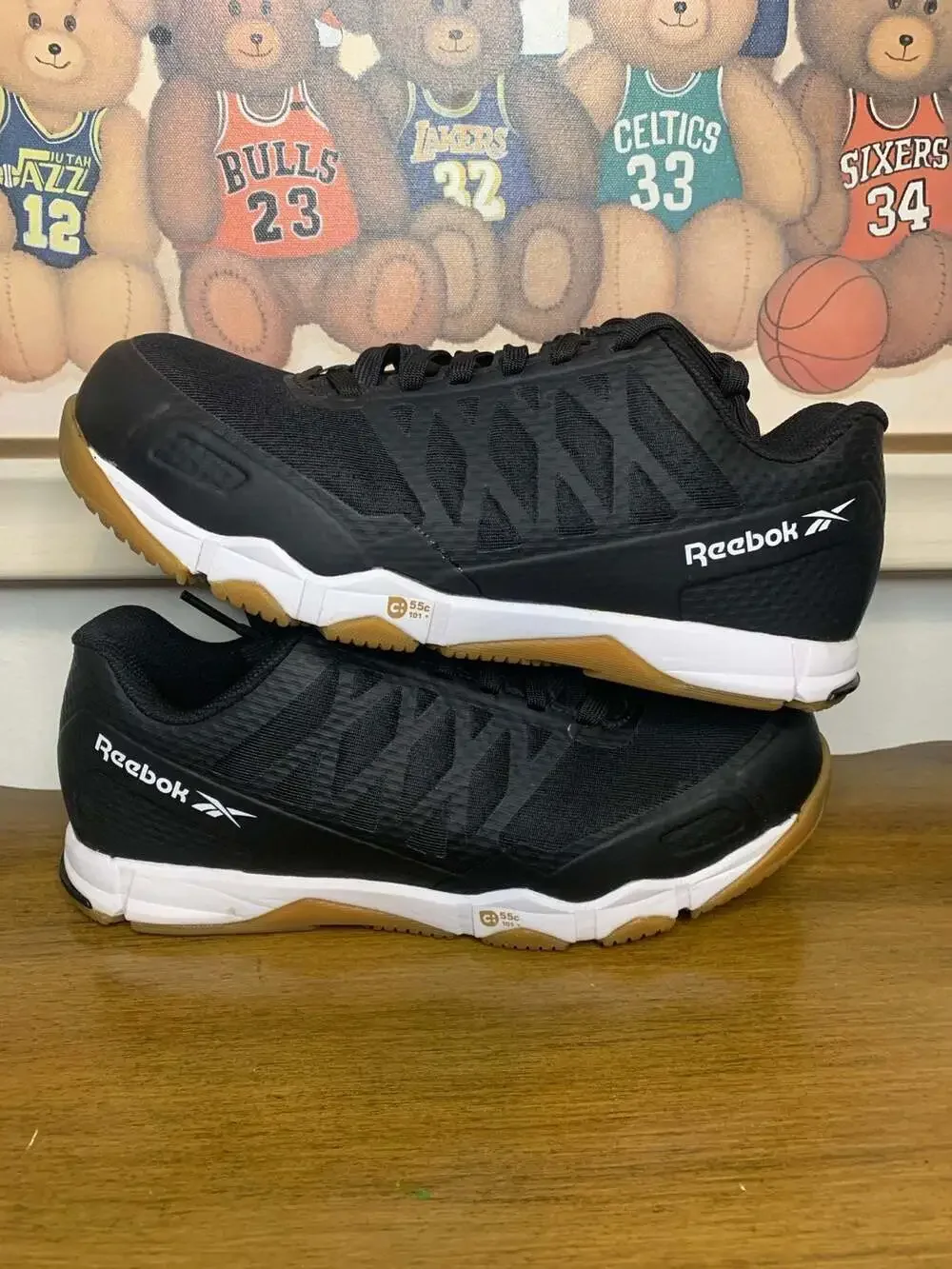 Reebok Athletic Work Shoes Composite Toe Women Size 8.5W, Men Size 6.5W